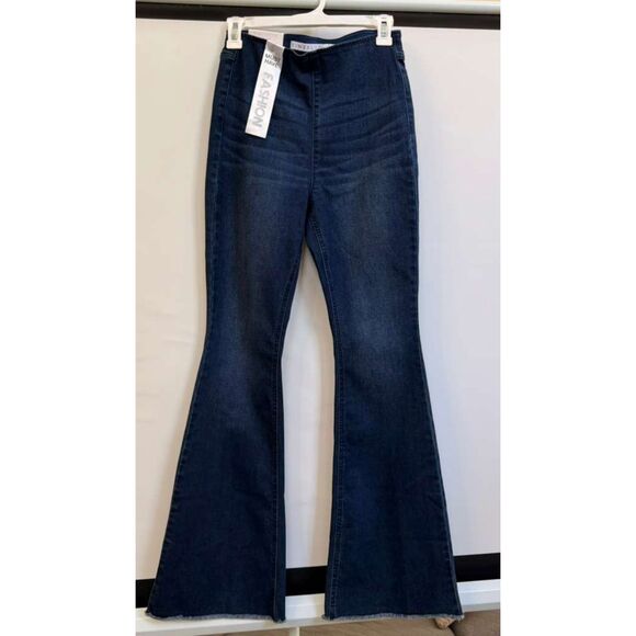 Tinseltown Denim - Denim Stretch Flat Front